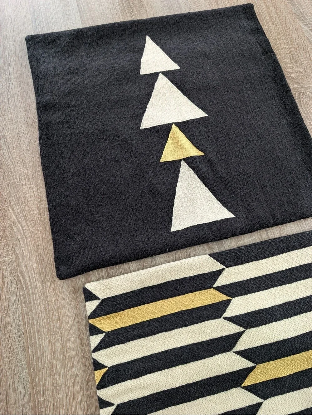 West Elm Leah Singh Cotton Wool Kilim Handmade Pillow Covers 22